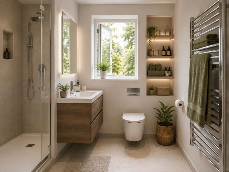 Making the Bathroom Work Harder