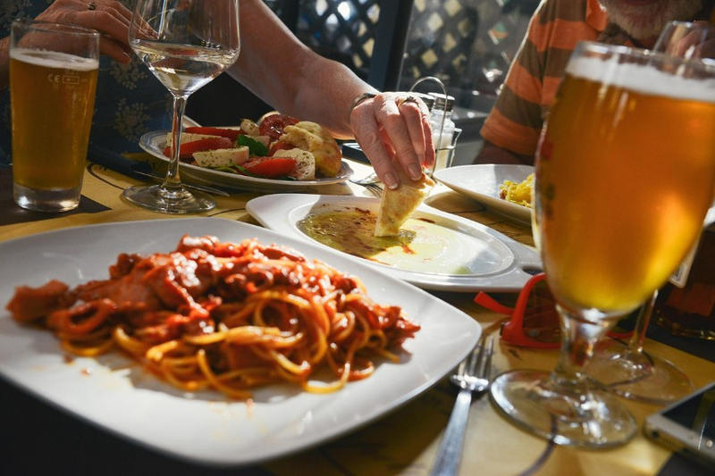 Food at Restaurant