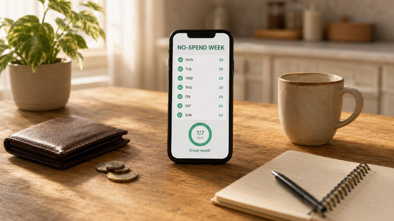 How to Survive a No-Spend Week Using Only Your Phone