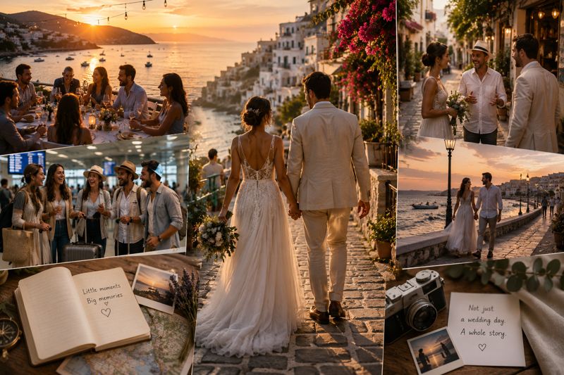 wedding as part of a journey