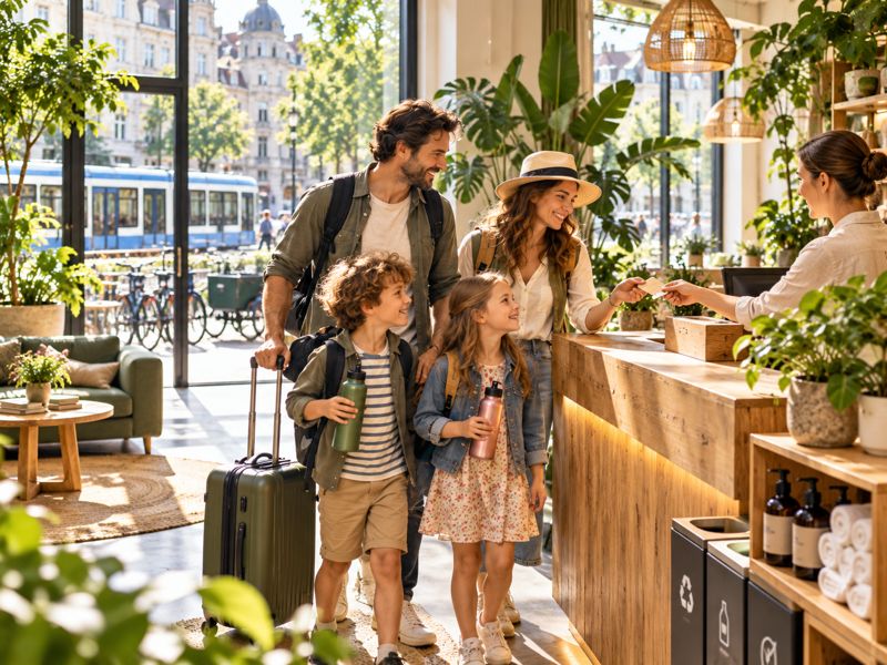 accommodation that cares about the environment