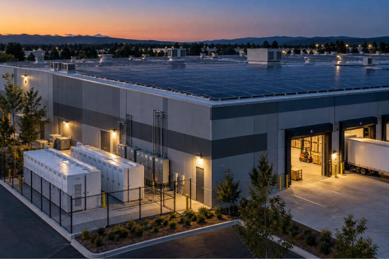 Commercial Solar Battery Storage