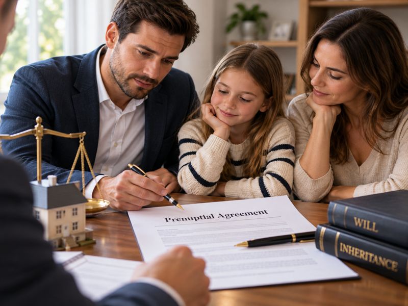 prenuptial agreement Protection for Children and Inheritance