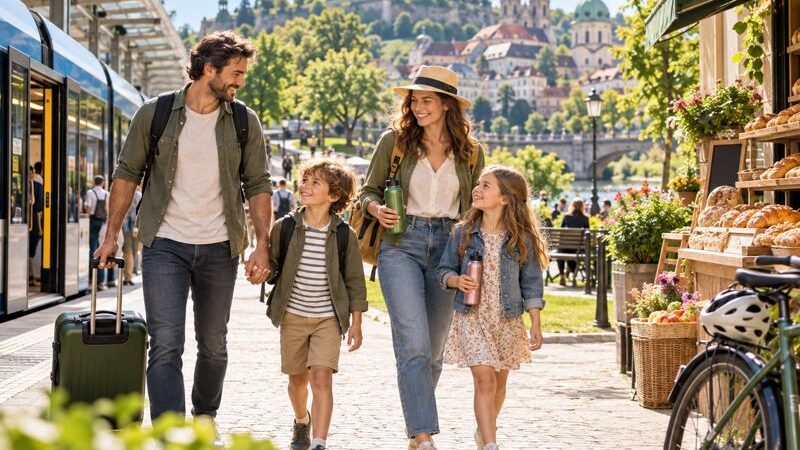 Planning a sustainable family city break without the stress