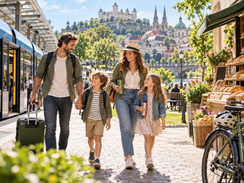Planning a sustainable family city break without the stress
