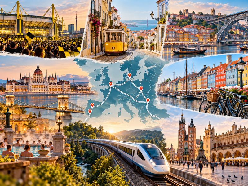 Budget European City Breaks in 2026: From Train Routes to Evening Entertainment, Here’s What to Know