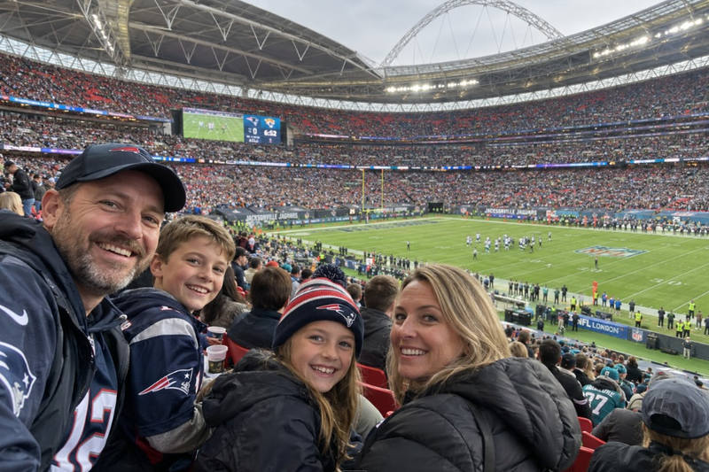A Unique Family Day Out Watching NFL in London